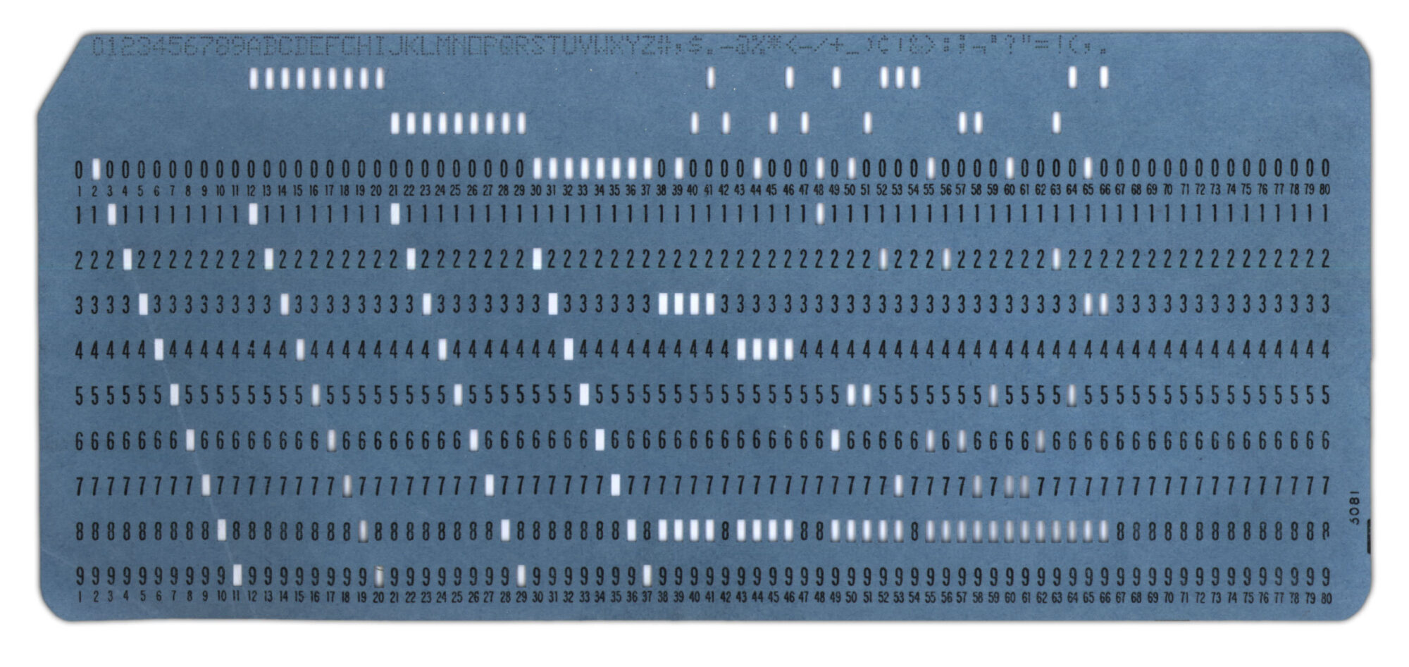 02 IBM Punch Card